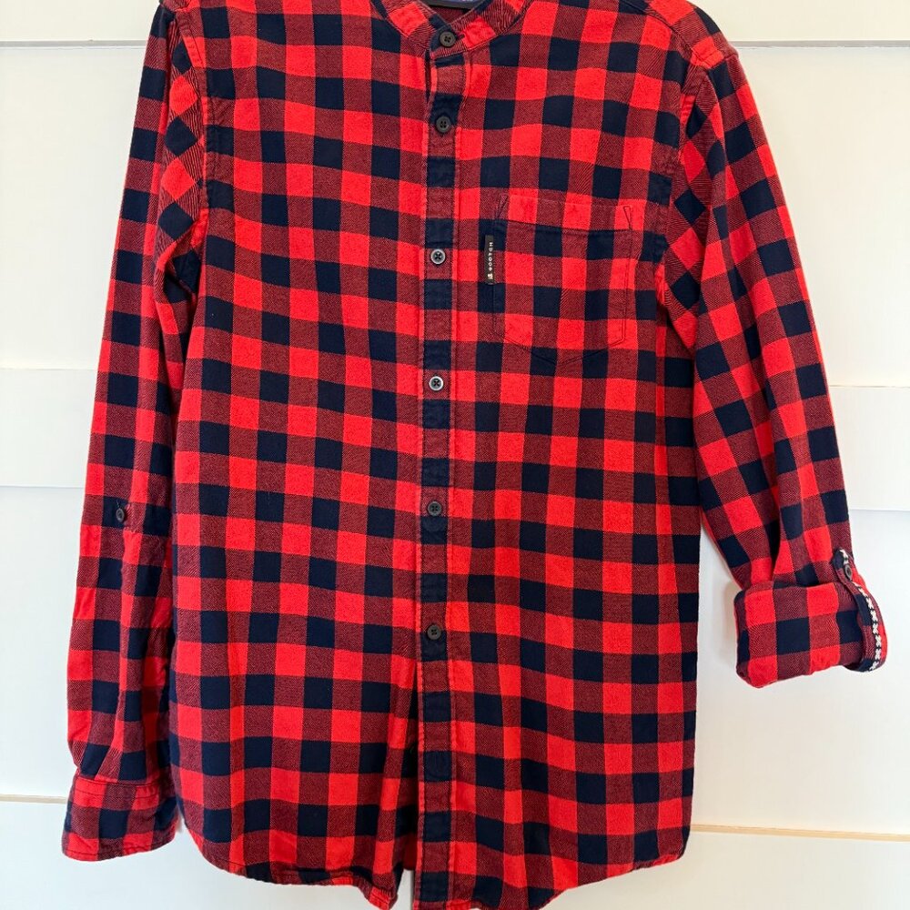 Scotch & Soda button down flannel shirt